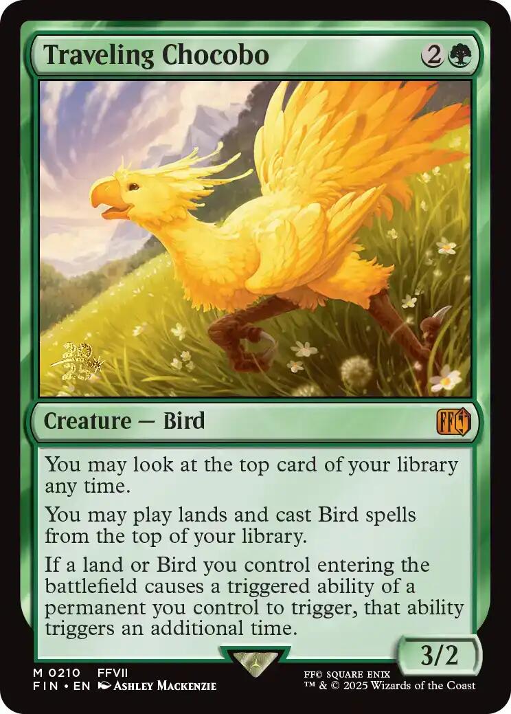 Traveling Chocobo [FINAL FANTASY Prerelease Promo] | Gamers Paradise