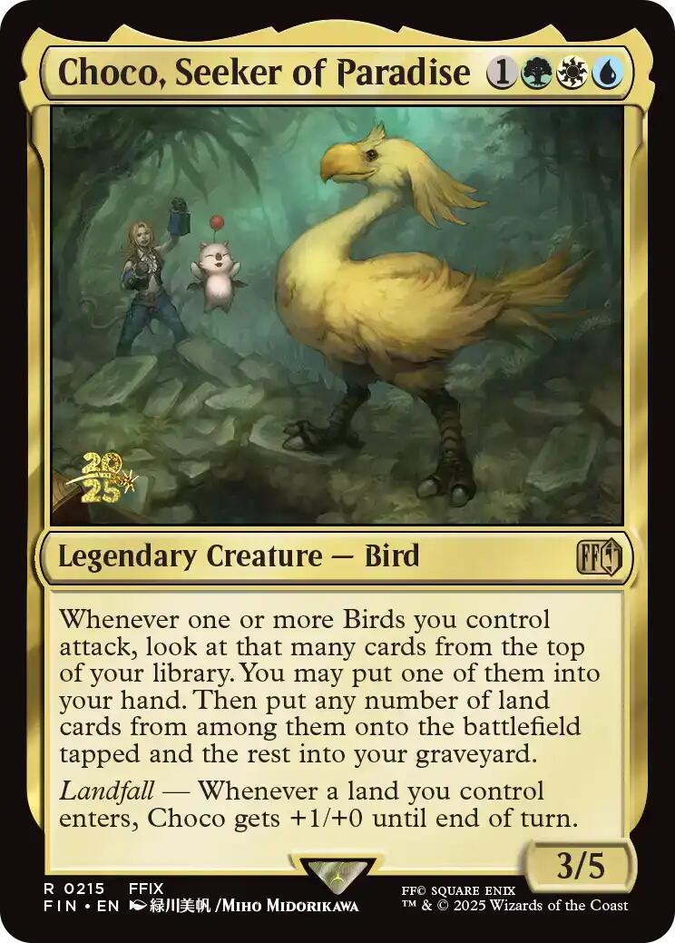 Choco, Seeker of Paradise [FINAL FANTASY Prerelease Promo] | Gamers Paradise