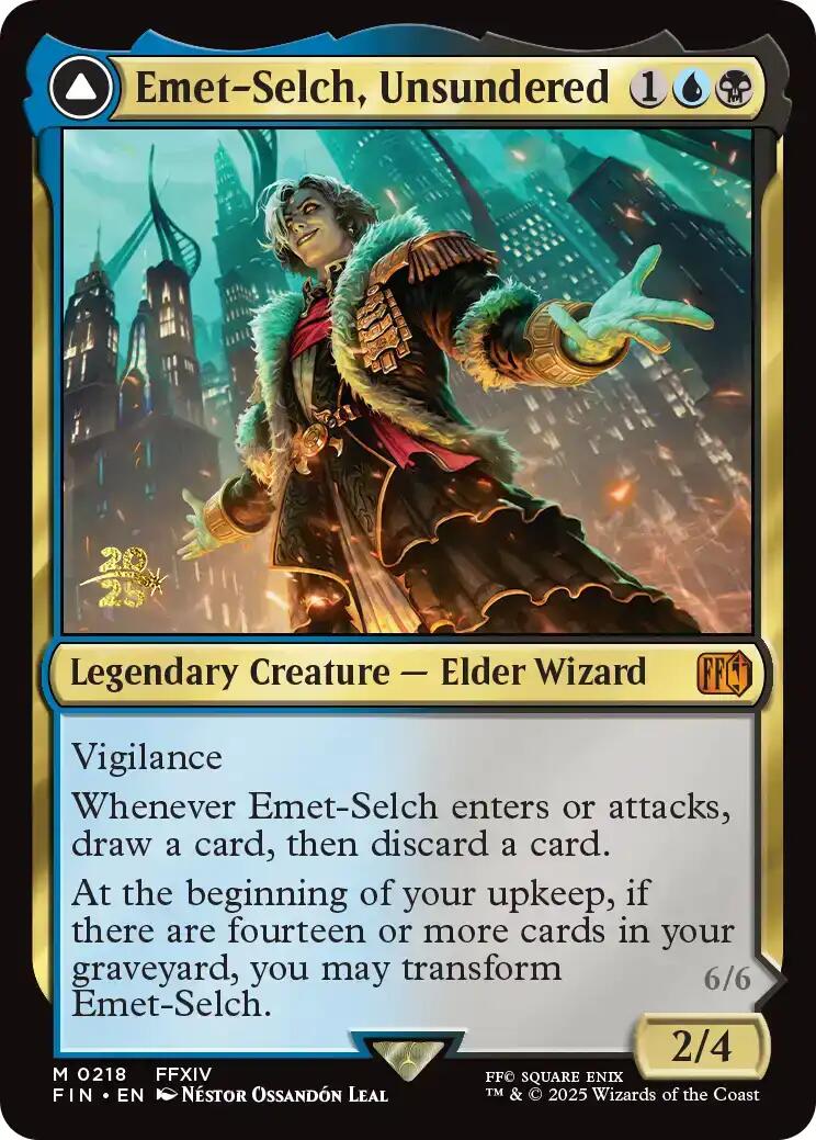 Emet-Selch, Unsundered // Hades, Sorcerer of Eld [FINAL FANTASY Prerelease Promo] | Gamers Paradise