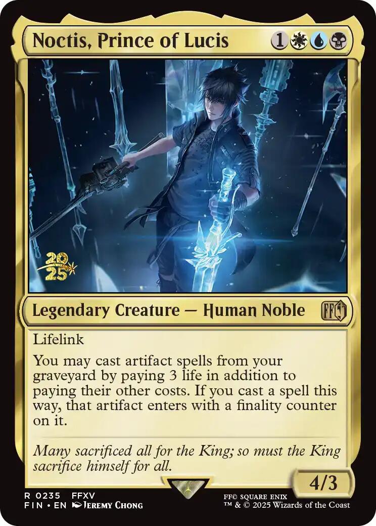 Noctis, Prince of Lucis [FINAL FANTASY Prerelease Promo] | Gamers Paradise
