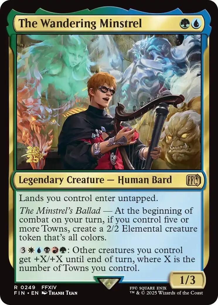 The Wandering Minstrel [FINAL FANTASY Prerelease Promo] | Gamers Paradise