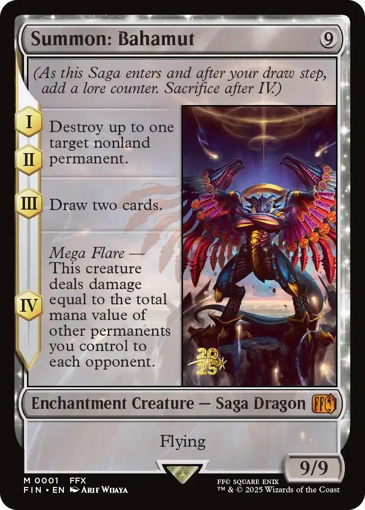 Summon: Bahamut [FINAL FANTASY Prerelease Promo] | Gamers Paradise