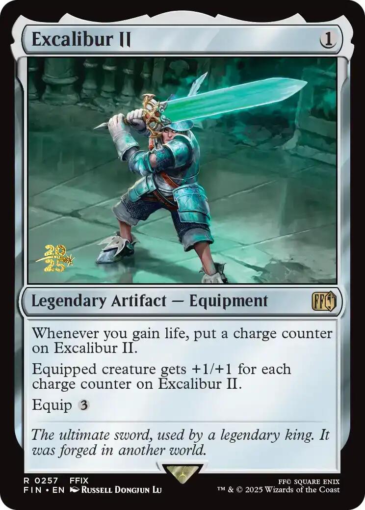 Excalibur II [FINAL FANTASY Prerelease Promo] | Gamers Paradise