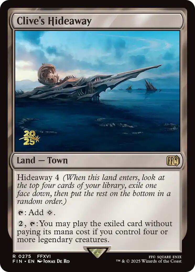Clive's Hideaway [FINAL FANTASY Prerelease Promo] | Gamers Paradise