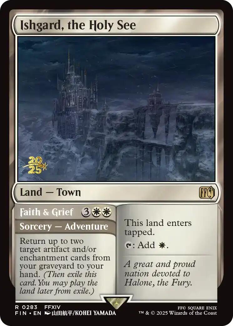 Ishgard, the Holy See [FINAL FANTASY Prerelease Promo] | Gamers Paradise