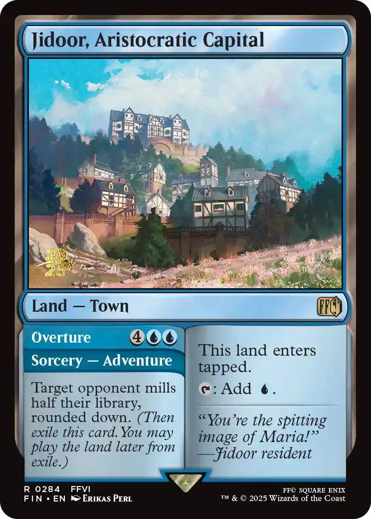 Jidoor, Aristocratic Capital [FINAL FANTASY Prerelease Promo] | Gamers Paradise
