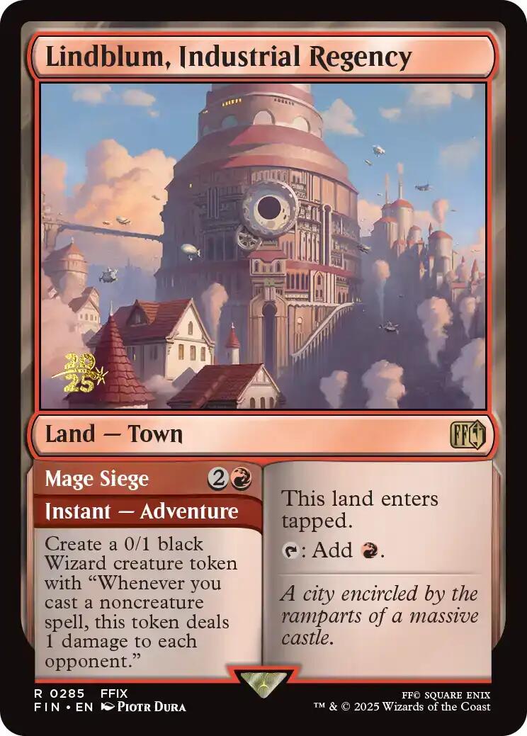 Lindblum, Industrial Regency [FINAL FANTASY Prerelease Promo] | Gamers Paradise