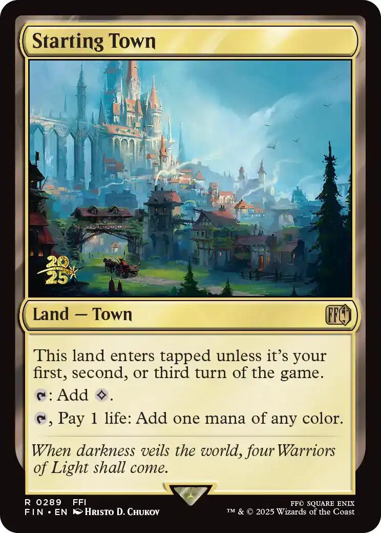 Starting Town [FINAL FANTASY Prerelease Promo] | Gamers Paradise
