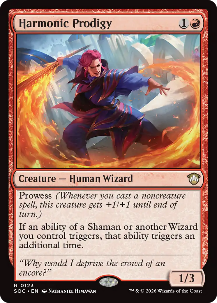 Harmonic Prodigy [Secrets of Strixhaven Commander] | Gamers Paradise