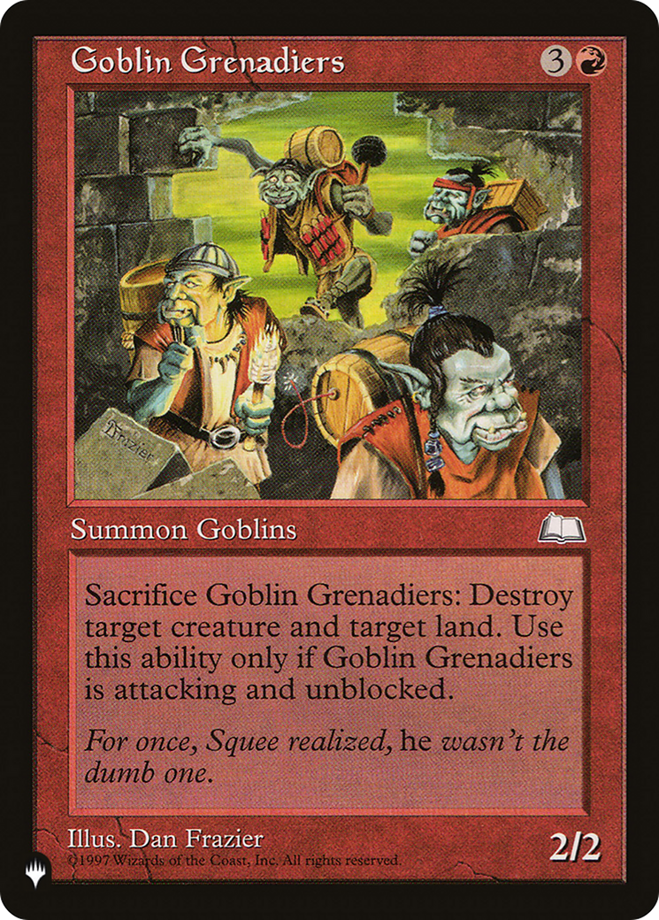 Goblin Grenadiers [The List] | Gamers Paradise