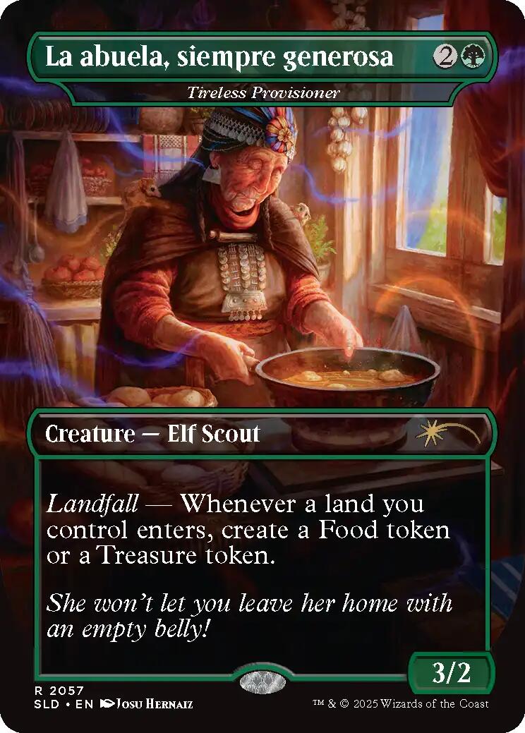 La abuela, siempre generosa - Tireless Provisioner [Secret Lair Drop Series] | Gamers Paradise