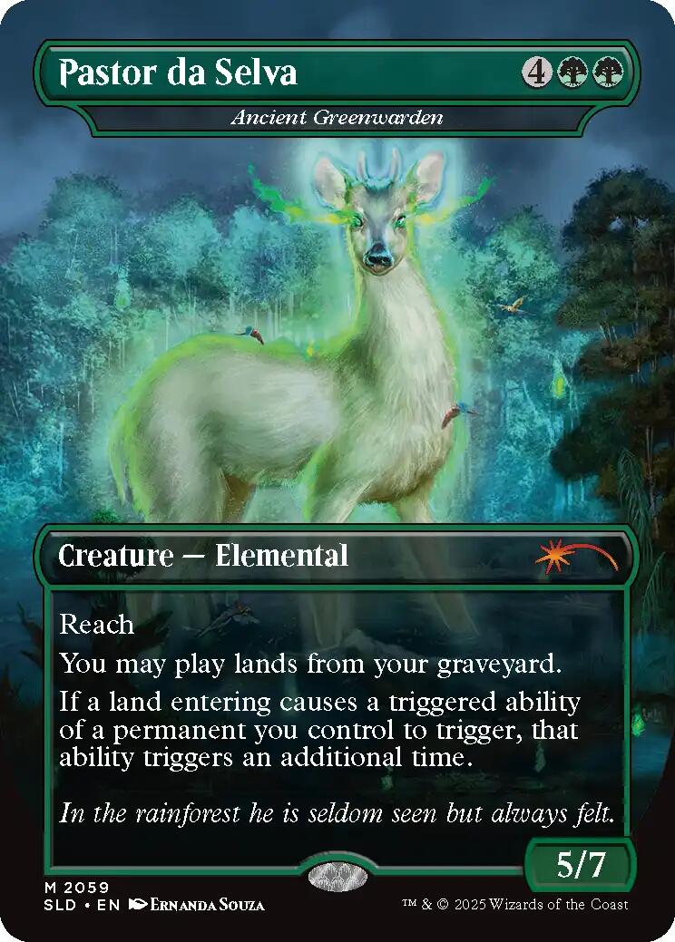 Pastor da Selva - Ancient Greenwarden [Secret Lair Drop Series] | Gamers Paradise