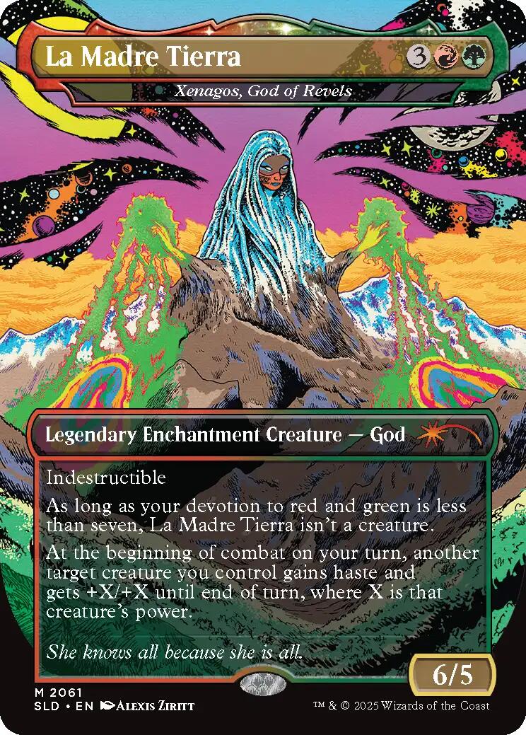 La Madre Tierra - Xenagos, God of Revels [Secret Lair Drop Series] | Gamers Paradise