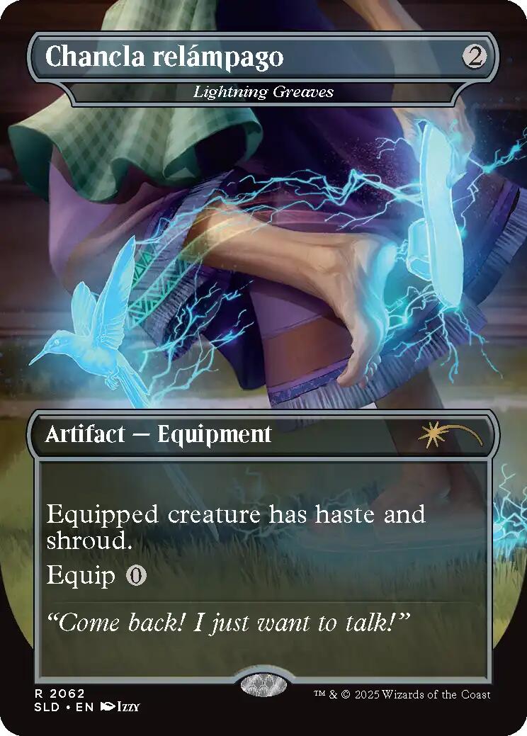 Chancla relampago - Lightning Greaves [Secret Lair Drop Series] | Gamers Paradise