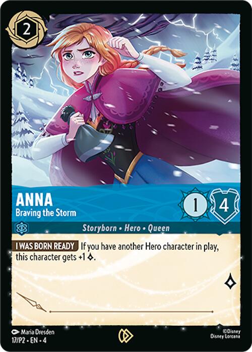 Anna - Braving the Storm (17/P2) [Promo Cards] | Gamers Paradise