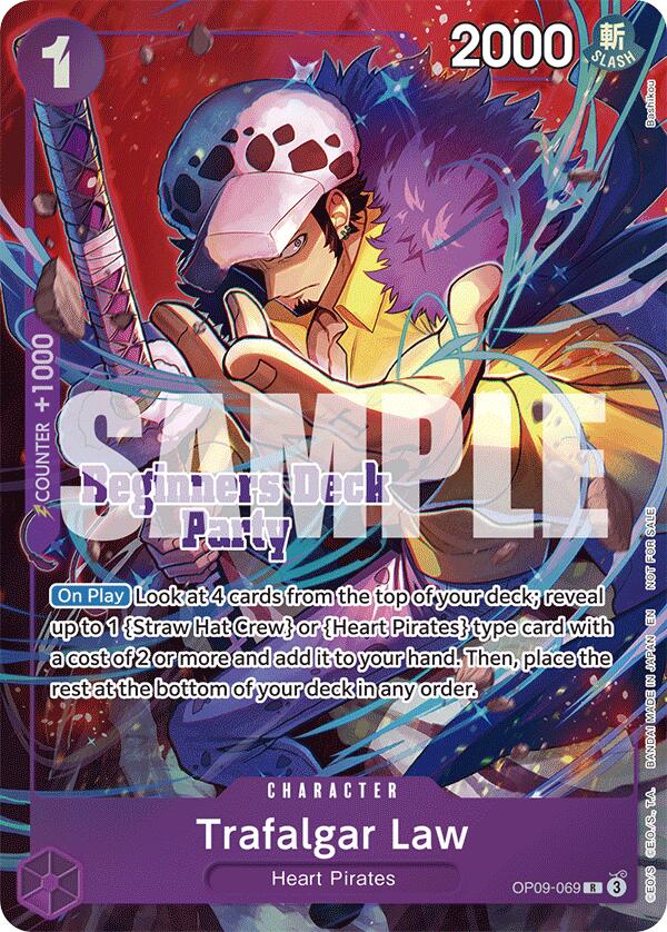 Trafalgar Law (ST-23 - ST-28 Beginners Deck Party) [Winner] [One Piece Promotion Cards] | Gamers Paradise