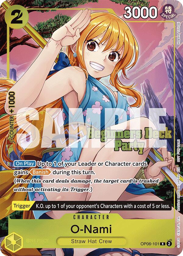 O-Nami (ST-23 - ST-28 Beginners Deck Party) [Winner] [One Piece Promotion Cards] | Gamers Paradise