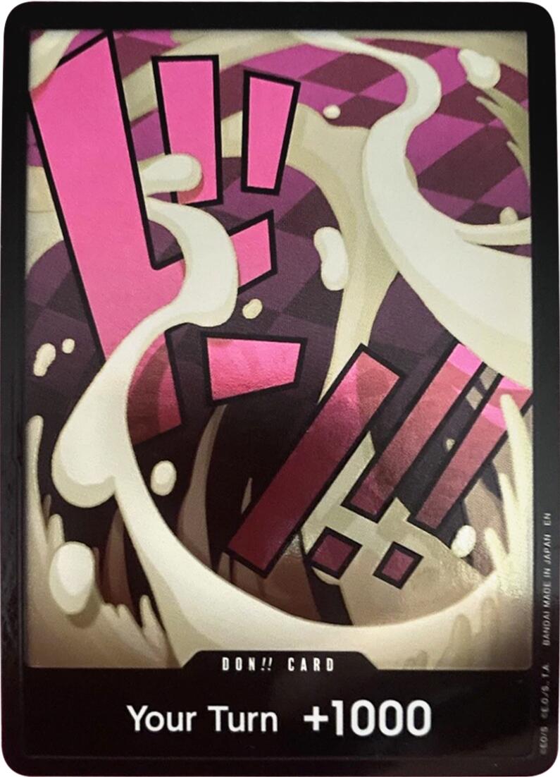 DON!! Card (Katakuri) (Double Pack Set Vol. 7) [A Fist of Divine Speed] | Gamers Paradise
