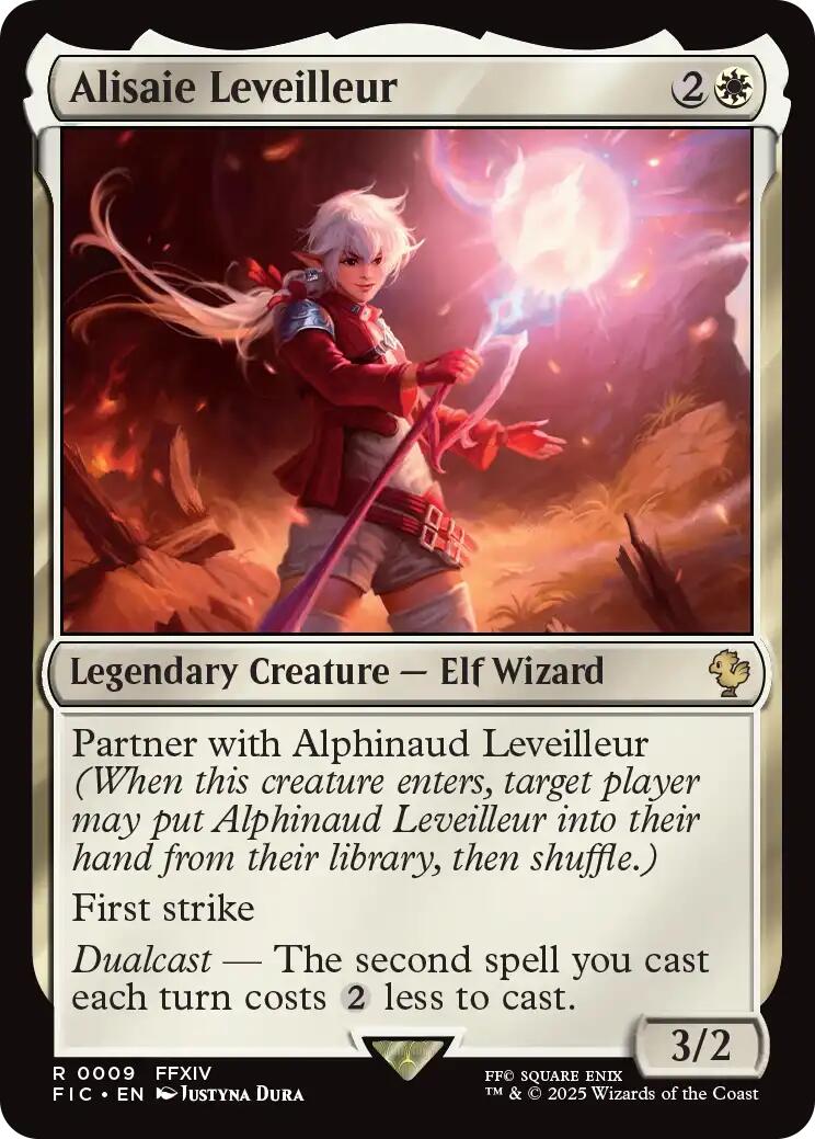 Alisaie Leveilleur (Surge Foil) [FINAL FANTASY Commander] | Gamers Paradise