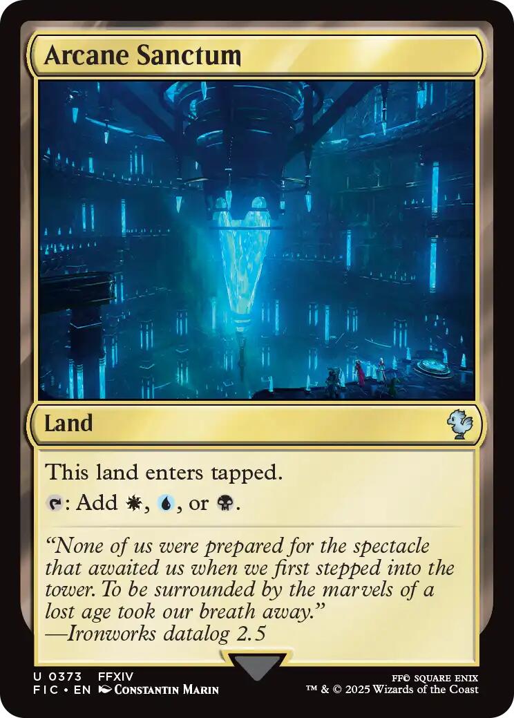 Arcane Sanctum (Surge Foil) [FINAL FANTASY Commander] | Gamers Paradise