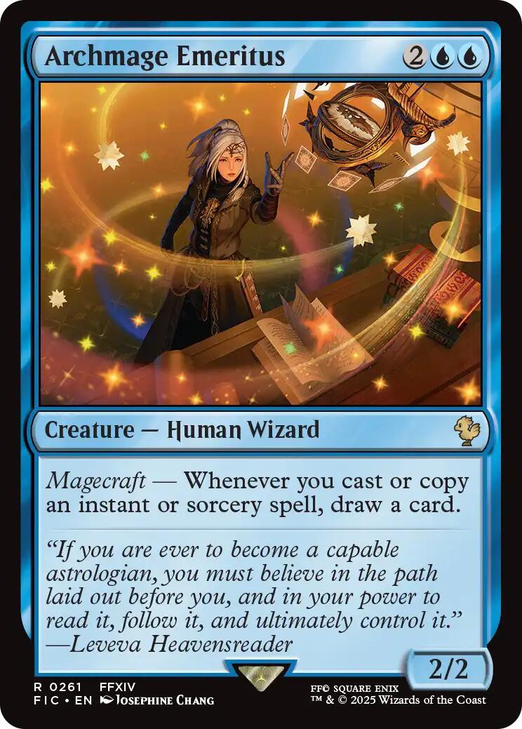 Archmage Emeritus (Surge Foil) [FINAL FANTASY Commander] | Gamers Paradise