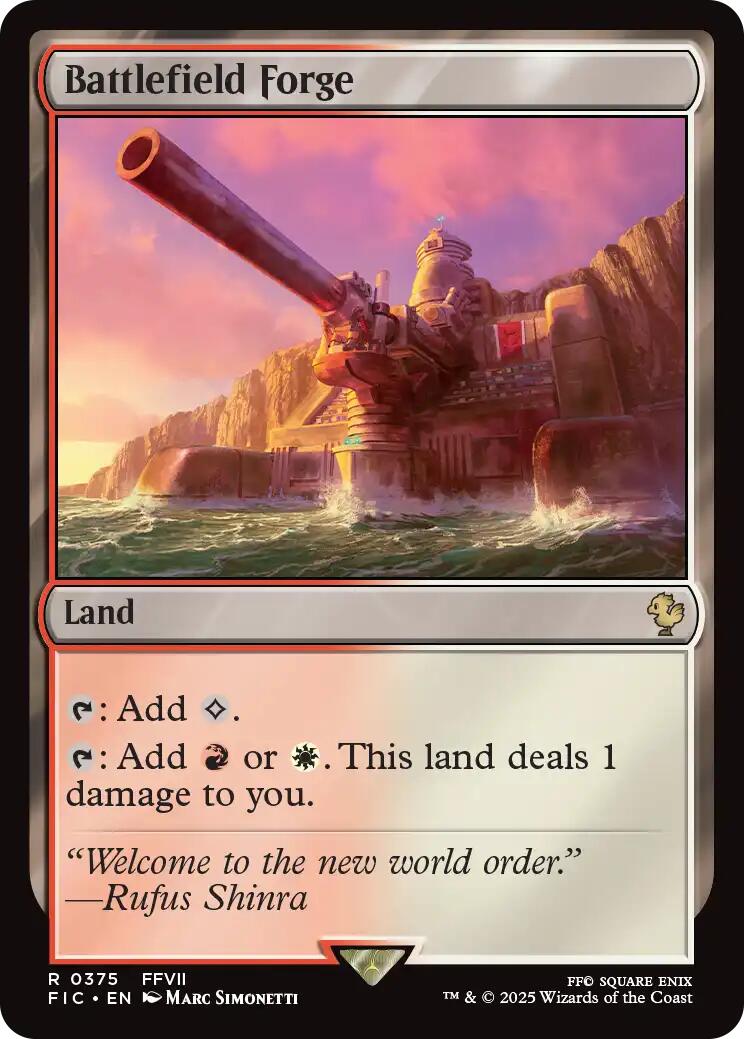 Battlefield Forge (Surge Foil) [FINAL FANTASY Commander] | Gamers Paradise