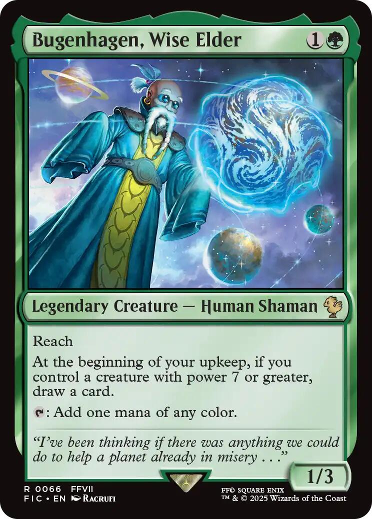 Bugenhagen, Wise Elder (Surge Foil) [FINAL FANTASY Commander] | Gamers Paradise