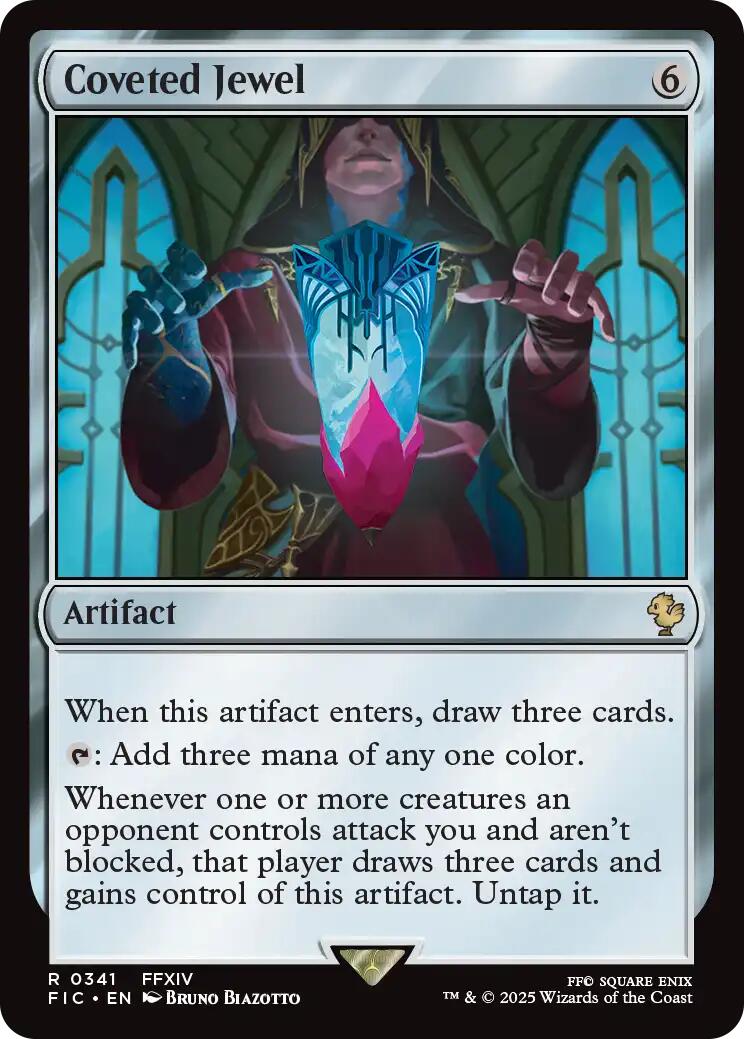 Coveted Jewel (Surge Foil) [FINAL FANTASY Commander] | Gamers Paradise