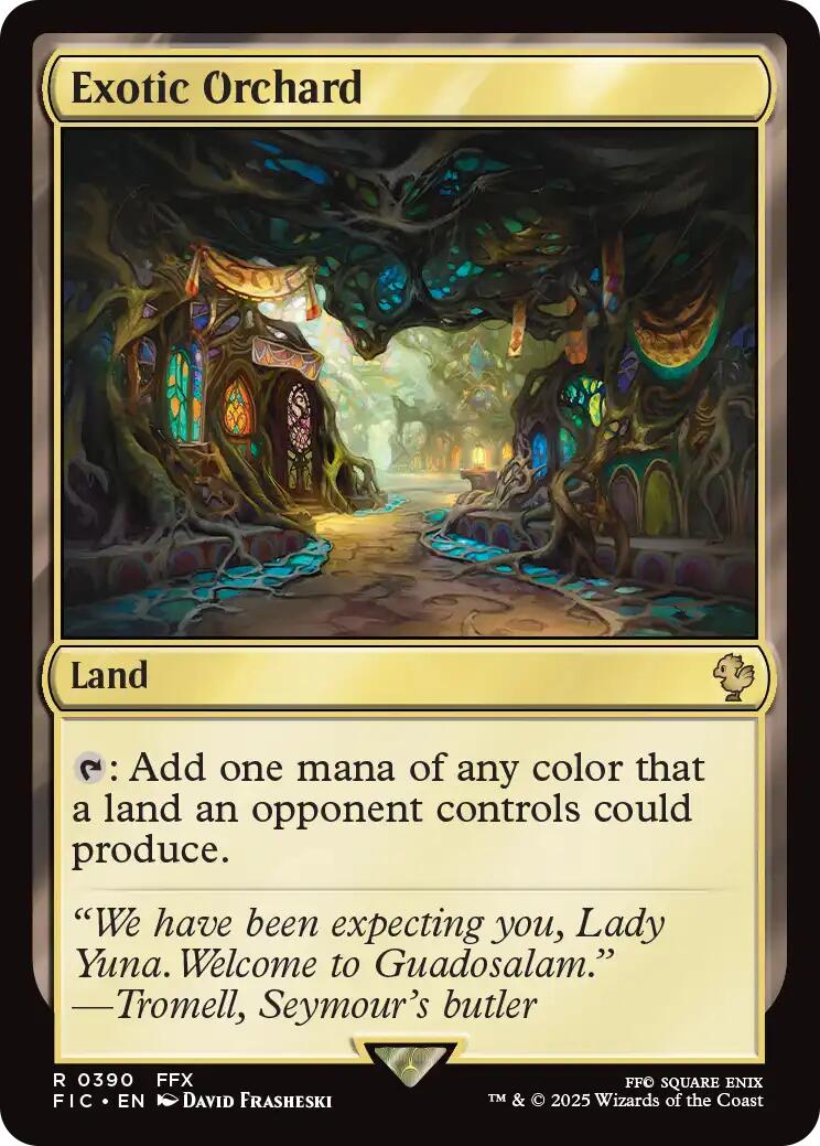 Exotic Orchard (Surge Foil) [FINAL FANTASY Commander] | Gamers Paradise
