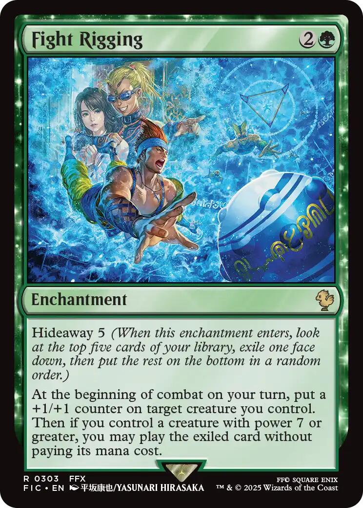 Fight Rigging (Surge Foil) [FINAL FANTASY Commander] | Gamers Paradise