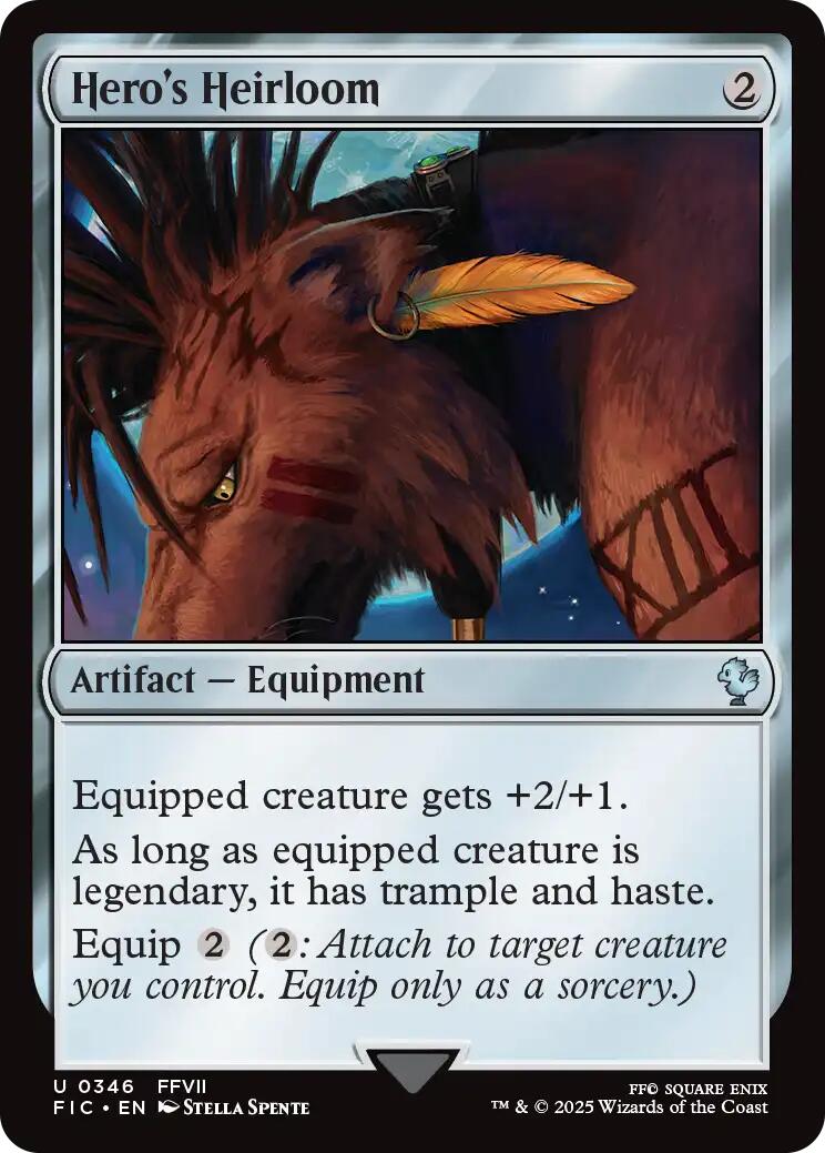 Hero's Heirloom (Surge Foil) [FINAL FANTASY Commander] | Gamers Paradise