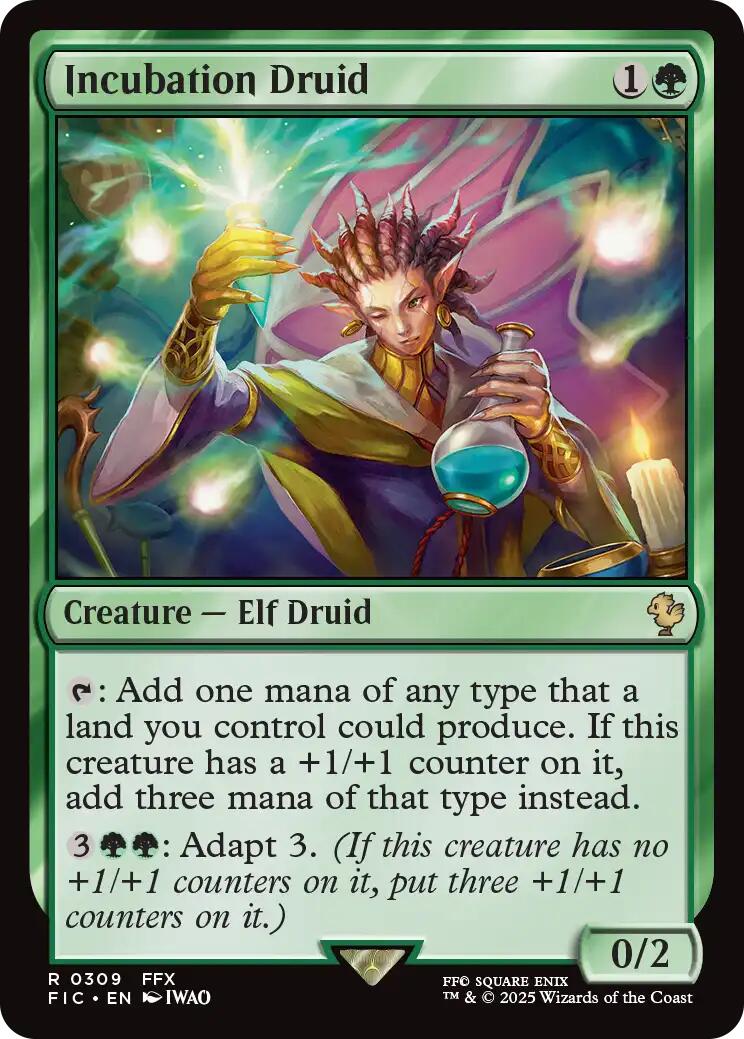Incubation Druid (Surge Foil) [FINAL FANTASY Commander] | Gamers Paradise