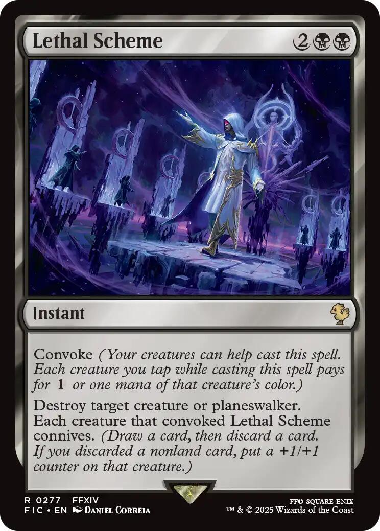 Lethal Scheme (Surge Foil) [FINAL FANTASY Commander] | Gamers Paradise