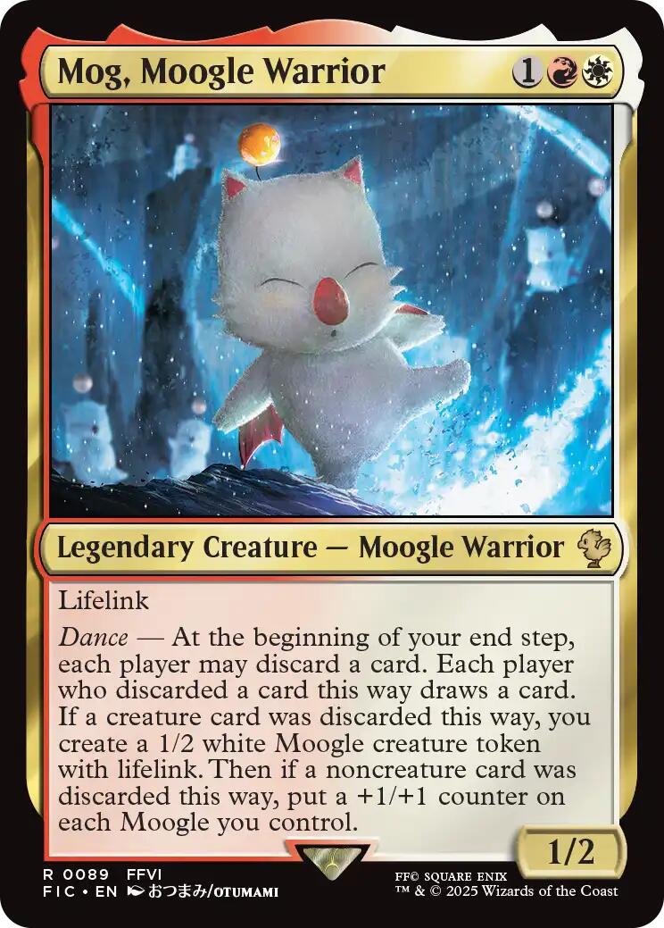 Mog, Moogle Warrior (Surge Foil) [FINAL FANTASY Commander] | Gamers Paradise