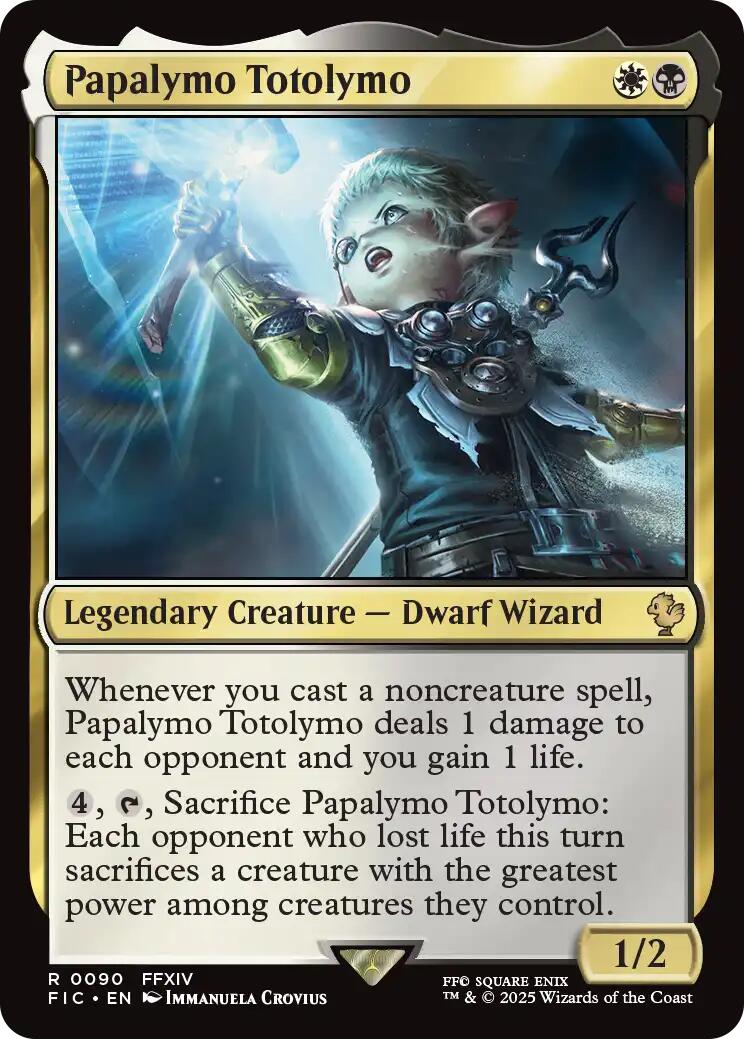 Papalymo Totolymo (Surge Foil) [FINAL FANTASY Commander] | Gamers Paradise