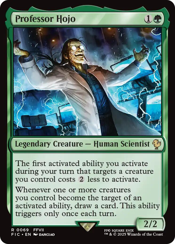 Professor Hojo (Surge Foil) [FINAL FANTASY Commander] | Gamers Paradise