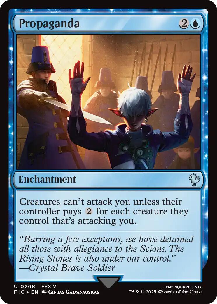 Propaganda (Surge Foil) [FINAL FANTASY Commander] | Gamers Paradise