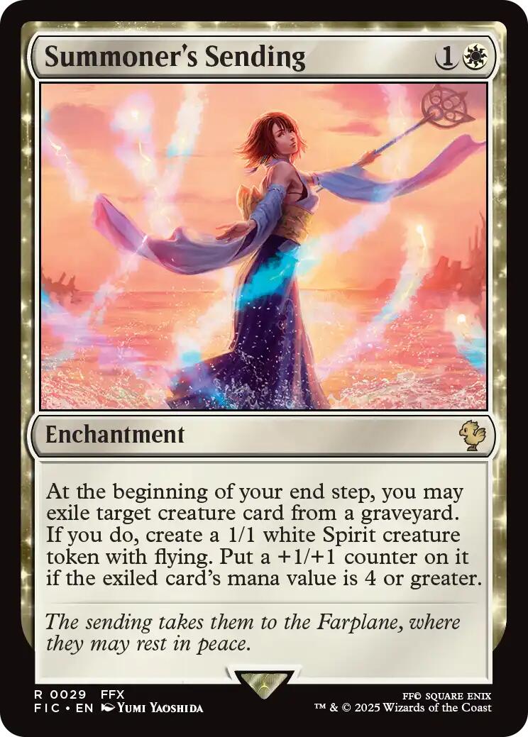 Summoner's Sending (Surge Foil) [FINAL FANTASY Commander] | Gamers Paradise