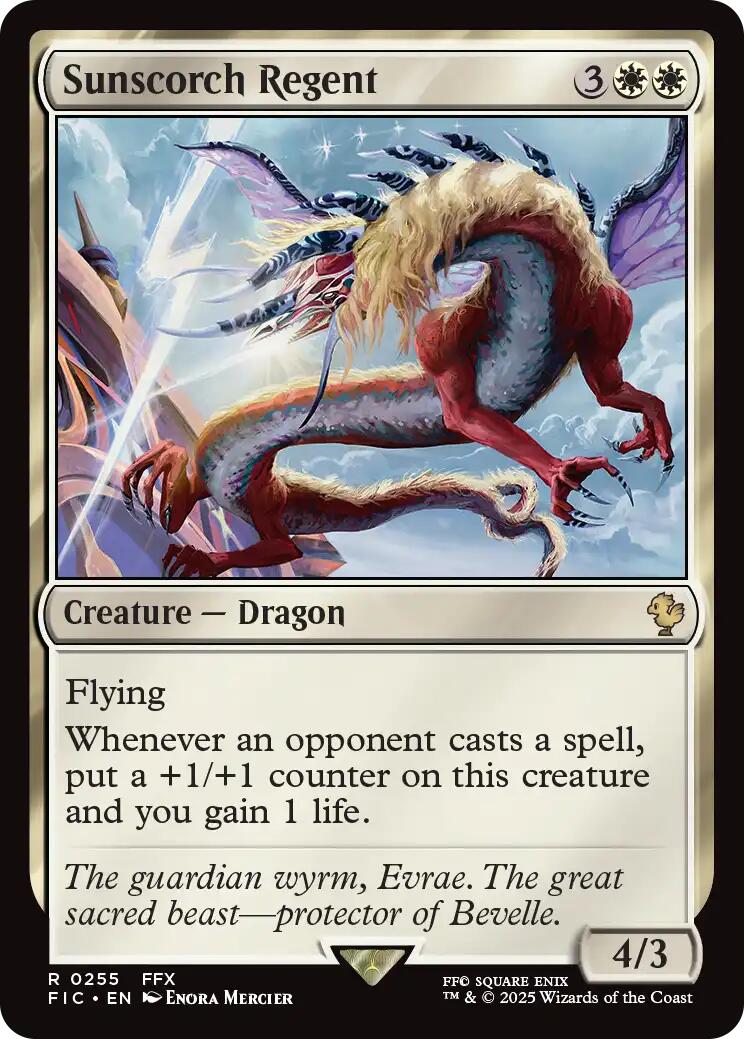 Sunscorch Regent (Surge Foil) [FINAL FANTASY Commander] | Gamers Paradise