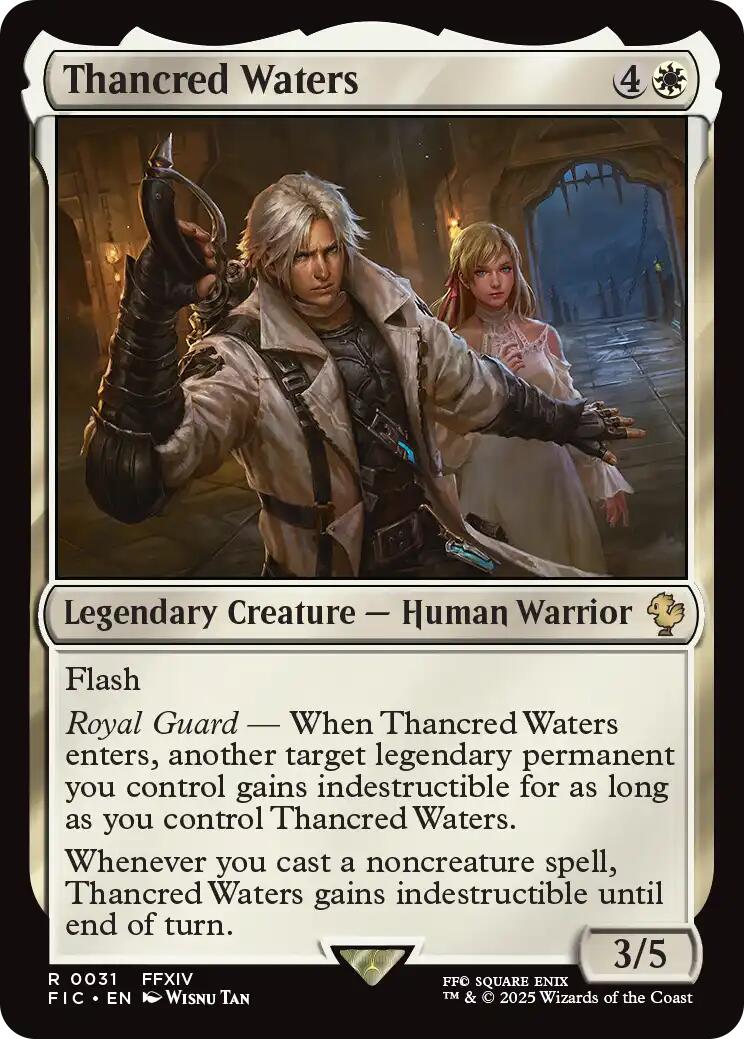 Thancred Waters (Surge Foil) [FINAL FANTASY Commander] | Gamers Paradise