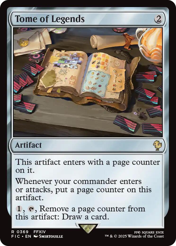 Tome of Legends (Surge Foil) [FINAL FANTASY Commander] | Gamers Paradise