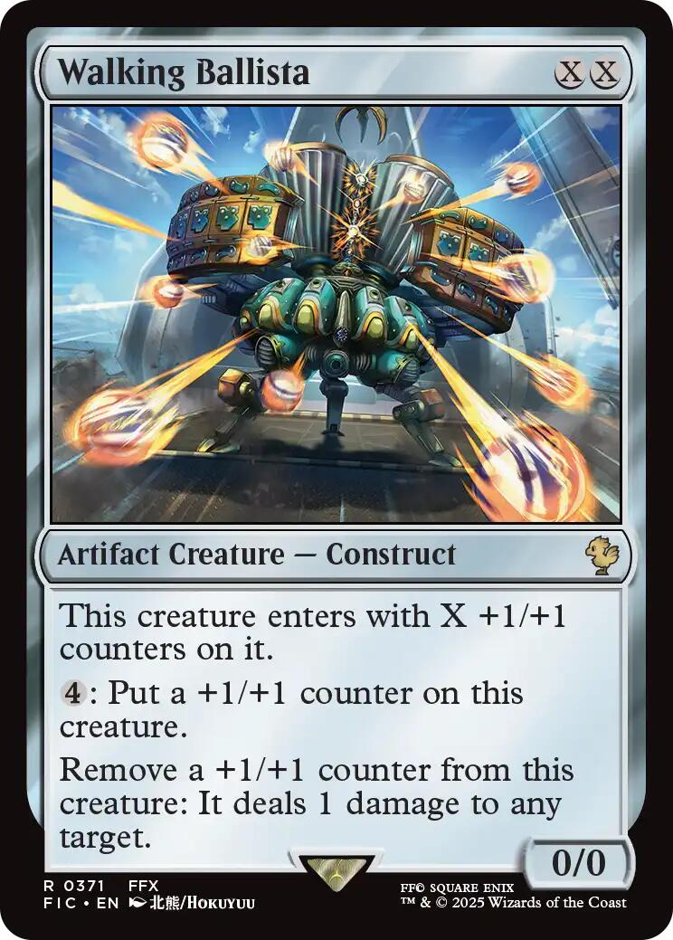 Walking Ballista (Surge Foil) [FINAL FANTASY Commander] | Gamers Paradise
