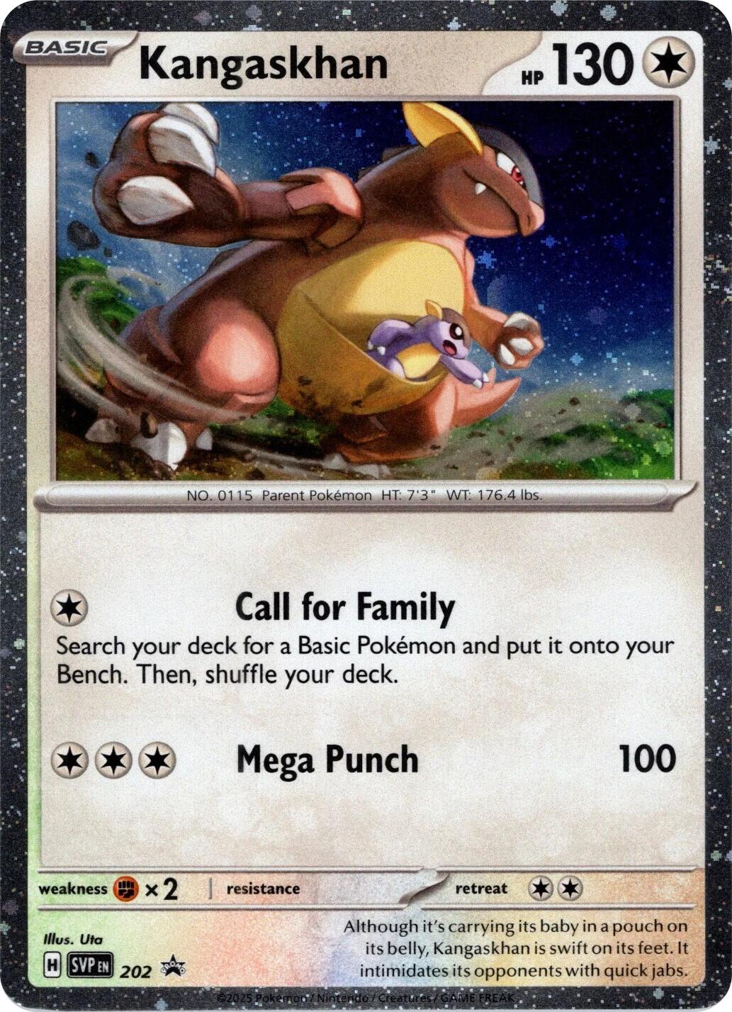Kangaskhan (202) (Cosmos Holo) [Scarlet & Violet: Black Star Promos] | Gamers Paradise