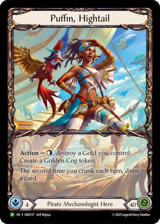 Puffin, Hightail [HER137] (Promo)  Rainbow Foil | Gamers Paradise