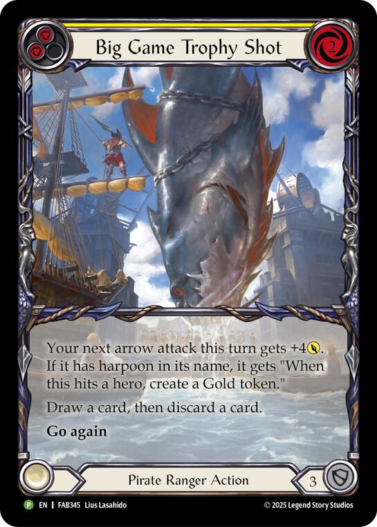 Big Game Trophy Shot [FAB345] (Promo)  Rainbow Foil | Gamers Paradise