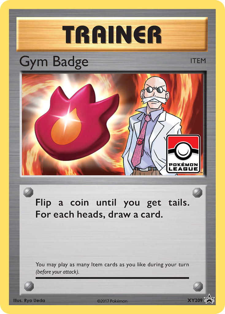 Gym Badge (XY209) (Blaine) [XY: Black Star Promos] | Gamers Paradise