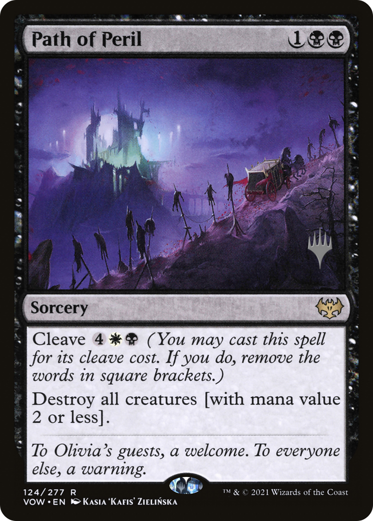 Path of Peril (Promo Pack) [Innistrad: Crimson Vow Promos] | Gamers Paradise