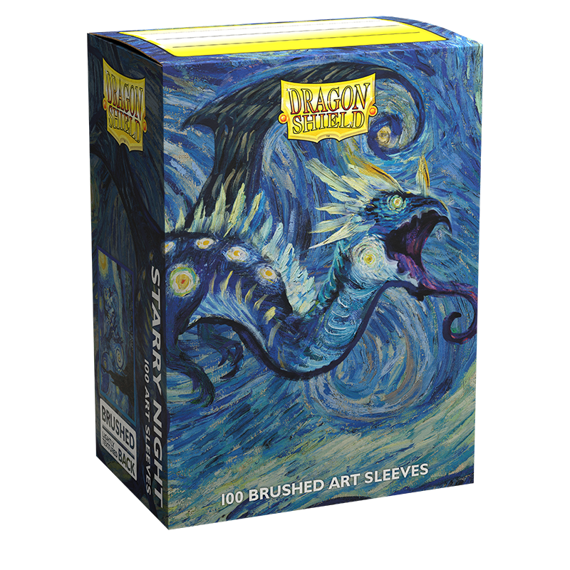 Dragon Shield: Standard 100ct Brushed Art Sleeves - Starry Night | Gamers Paradise