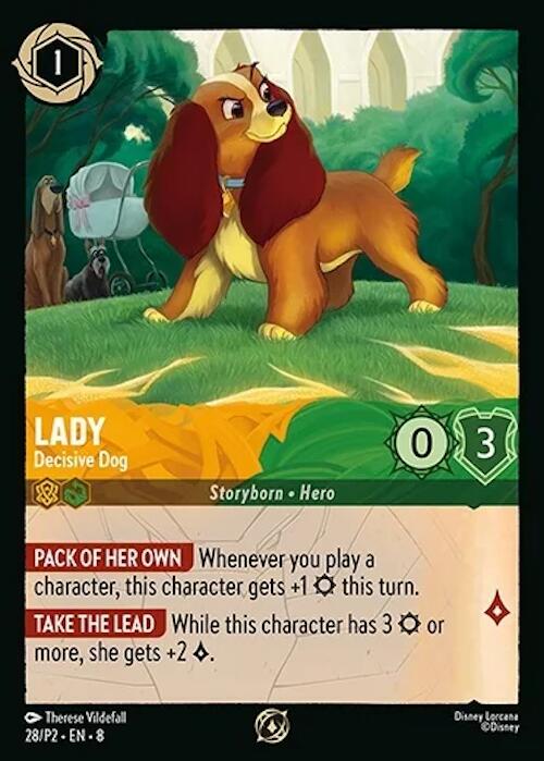 Lady - Decisive Dog (28/P2) [Promo Cards] | Gamers Paradise