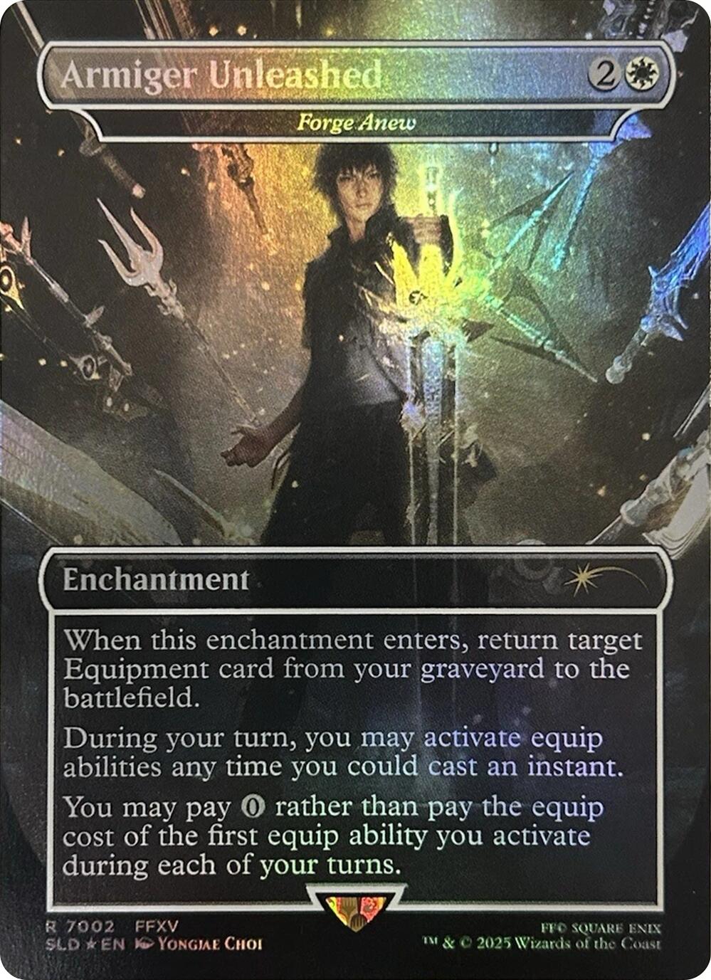 Armiger Unleashed - Forge Anew (Rainbow Foil) [Secret Lair Drop Series] | Gamers Paradise